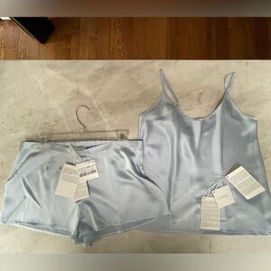 La Perla silk cami and shorts set